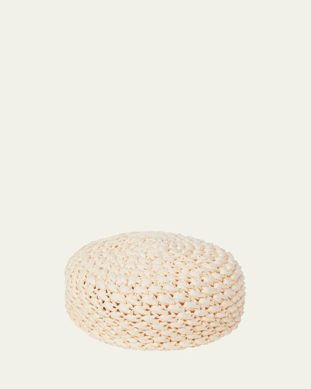 Sibilla Crochet Raffia Hat